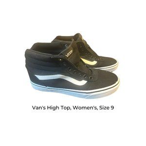 Van's High Top, Women's, Size 9